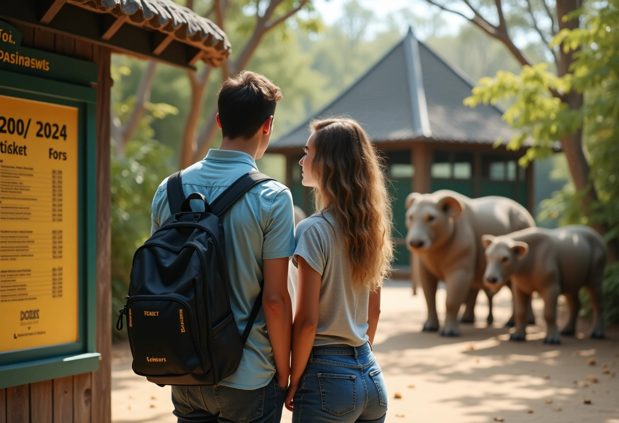 zoo  famille